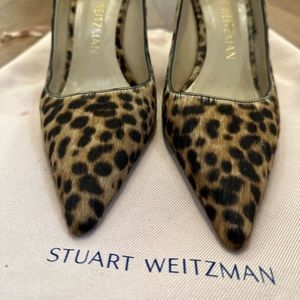 Stuart Weitzman Leopard Pumps Sz 9.5
